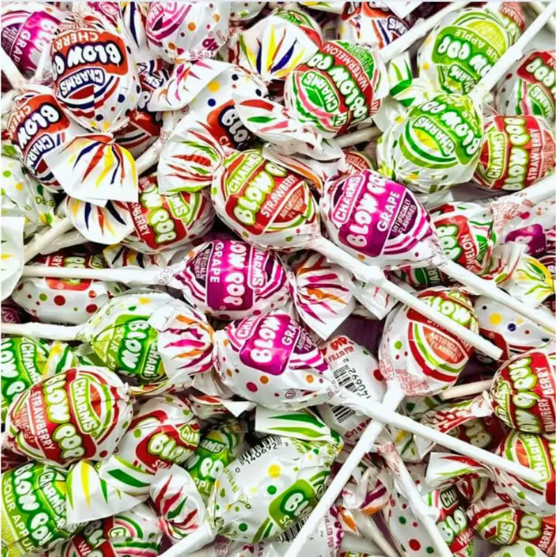 Blow Pops Assorted Lollipops 1 LB – Assorted Fruit Flavors, Individually Wrapped